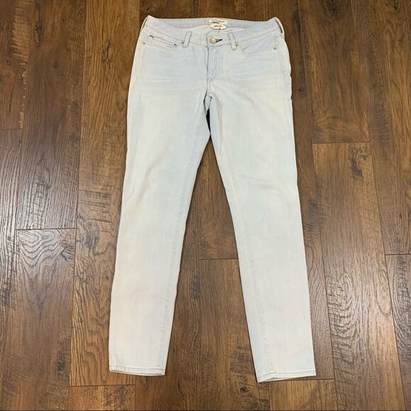 Anthropologie Made & Crafted Levi's Pins Skinny Sun Bleach Jeans - Picture 3 of 10